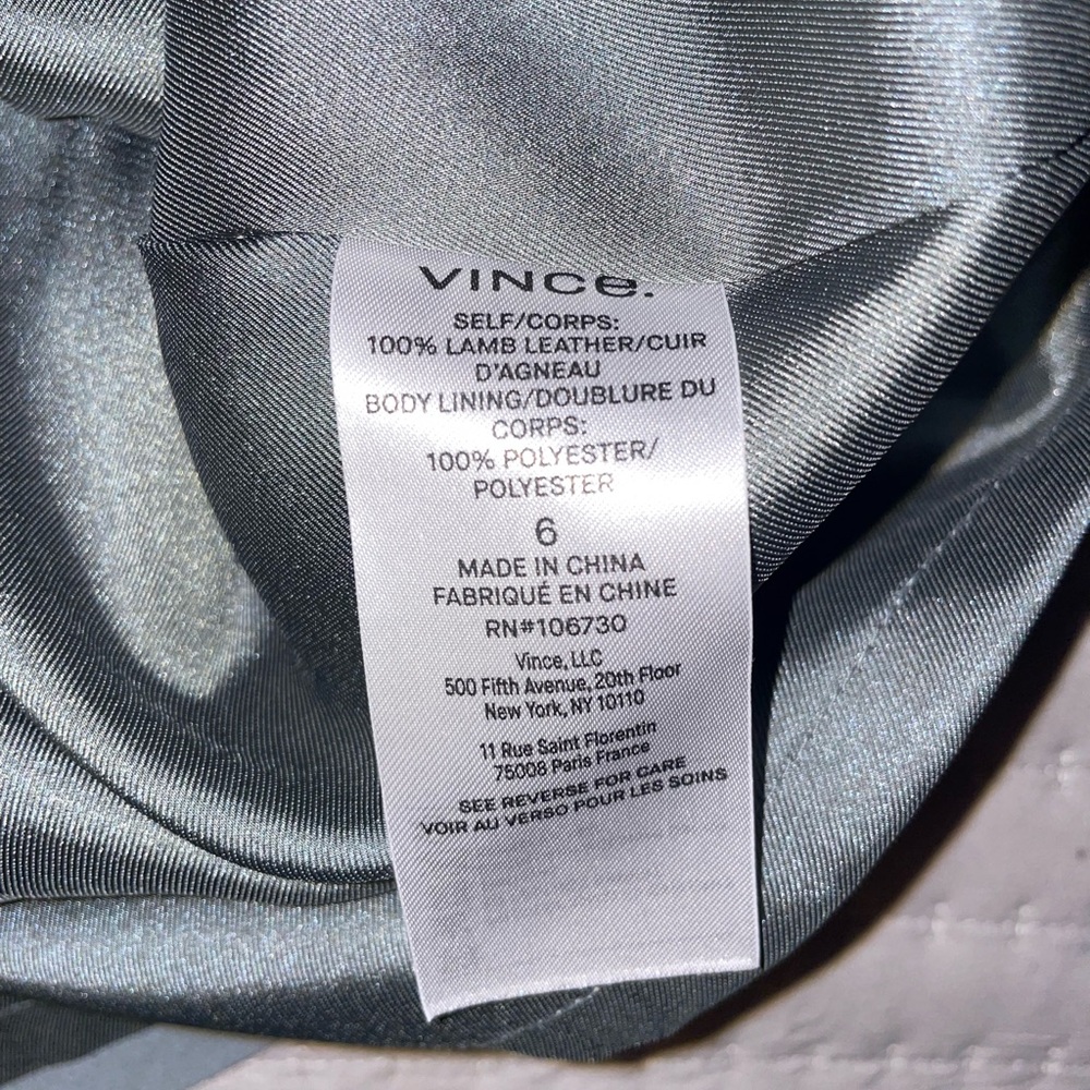 Vince leather skirt - Picture 9 of 11